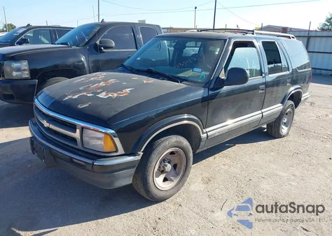 1997 Chevrolet Blazer Ls z USA, uszkodzony, nr VIN 1GNCS13W4V2200380